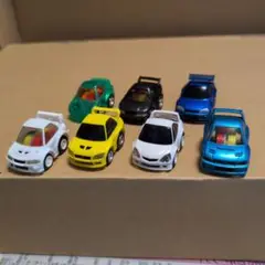 チョロQ インテグラ/ランエボ/インプレッサ等本体のみ　7台セット