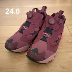 Reebok【インスタポンプフューリー】 24.0 赤