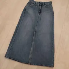 UNIQLO JEANS デニムロングスカート