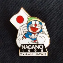 ドラえもん　東京オリンピック　バッジ　ピン　ピンズ ドラえもん オリンピックピンバッジ 2014ソチ五輪 テレビ朝日