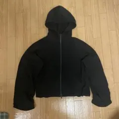 KAIKO ブラック ダブルジップフーディーのサムネイル