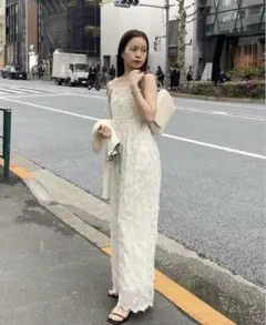 mystic シャイニーフラワーサロペット