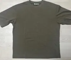 UNIQLO エアリズムコットンオーバーサイズTシャツ/5分袖