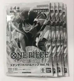 ONE PIECEカードゲーム スタンダードバトルパック Vol.16 6パック