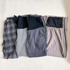 マタニティパンツ4点セット