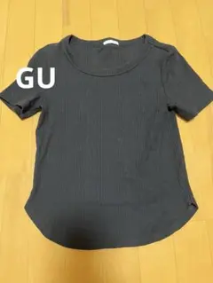 GU ブラック 半袖シャツ S