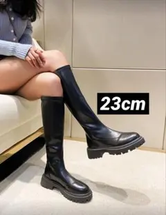 shein 23センチ　ロングブーツ