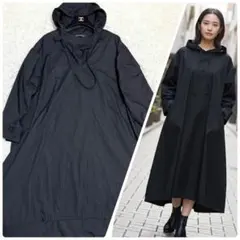 大きい/美品✨mizuiroind ミズイロインド ワンピース フード ロング