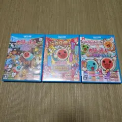 wiiu 太鼓の達人3本セット