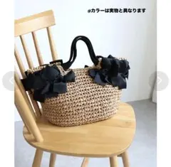 MIAN サイドリボン トートバッグのサムネイル
