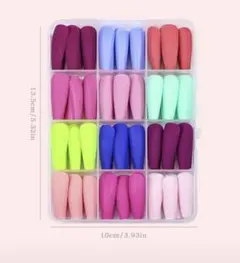 マットカラー 艶　ネイルチップ まとめ売り