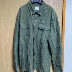 AMERICAN EAGLE オリーブグリーン ミリタリージャケット