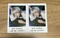 &TEAM back to life トレカ ポップアップ チェキ ハルア　2枚