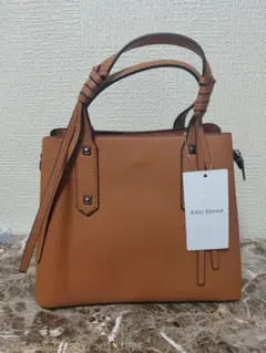 ハンドルロングストラップスクエアバッグ