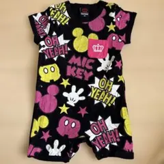 BABY DOLL ミッキー柄ロンパース 80