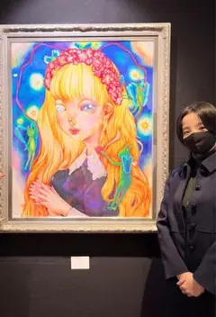 2023年4月に購入「丸山純菜」版画　額装あり