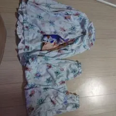 ディズニープリンセス アナ雪 フリル 冬パジャマ 120