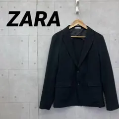 ZARA ザラ テーラードジャケット ブレザー サマージャケット メンズ 黒