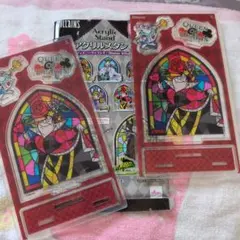 ディズニーヴィランズ アクリルスタンド クイーンオブハート 2個セット