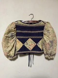nudevintage キルトビスチェ nude vintage すずらん キルト ビスチェの通販 by n's shop｜ラクマ
