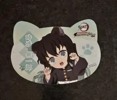 鬼滅の刃 ナンジャタウン 特典 ねこ型イラストシート 時透無一郎