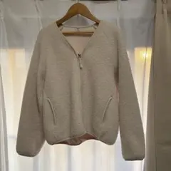 UNIQLO ボアジャケット アイボリー