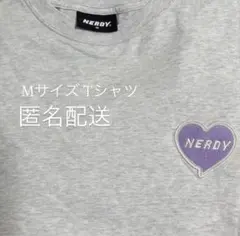 nerdy ノルディ HEART WAPPEN Tシャツ Mサイズ