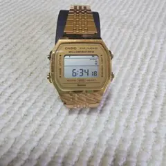 CASIO ABL-100WE歩数計 ゴールド デジタル 腕時計 - メルカリ