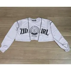 ZIDDY プリント　トレーナー