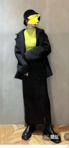 JEANASIS ブラックコート