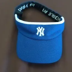 y2k90sニューヨーク・ヤンキース サンバイザーYankees刺繍ロゴ
