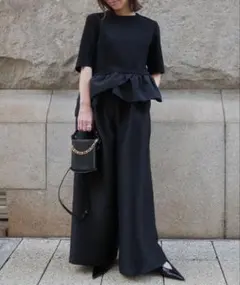 <新品・タグ付き>heve ガウチョパンツ ブラック36 2025年最新】heve ガウチョの人気アイテム - メルカリ