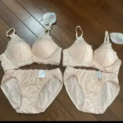 ノンワイヤーブラショーツ2組