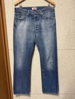 Levi's 501 ライトブルー ストレートデニム ヨーロッパ製 ベルギー製