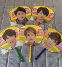 嵐 ミニうちわ　ポップコーン