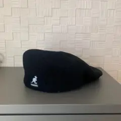 KAGOL カンゴール ハンチング ウール 黒 Mサイズ 504 メンズ 帽子