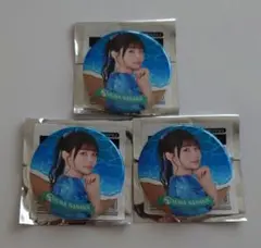 【2点目160円引】AqoursDocumentary　諏訪ななか　缶バッジ3個
