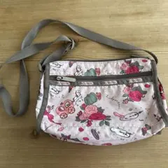 LeSportsac 花柄ショルダーバッグ レスポートサック　23×15×7cm