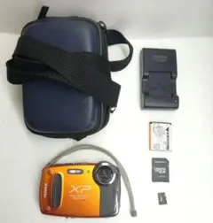 美品・付属品完備】 FUJIFILM FinePix XP30 オレンジ 防水 - メルカリ