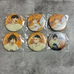 ハイキュー 合宿 缶バッジ 6個セット 烏野高校