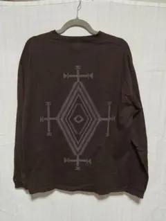 PENDLETON ペンドルトン 長袖Tシャツ ロンT ブラウン Sサイズのサムネイル