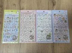 【正規品】ちいかわ　ボンボンドロップシール　モモンガ　みんな　古本屋　4枚セット