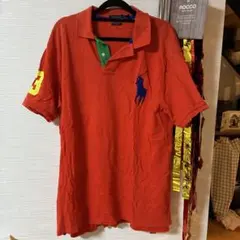 Ralph Lauren ポロシャツ オレンジ ビックポニー