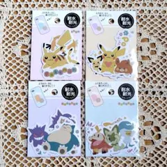 ポケモン ミニデココラージュシール 5枚入り 4種類セット