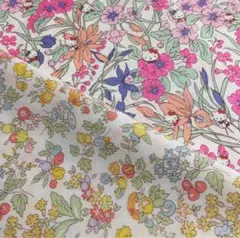 リバティ 生地 花柄 マイメロ キティ 2点set はぎれ