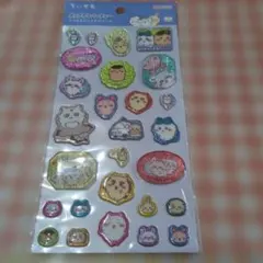ちいかわ　ポップデコパーティー　ラメきらクリスタルシール