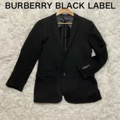 【美品】BURBERRY BLACK LABEL テーラードジャケット　ブラックのサムネイル