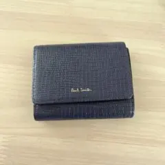Paul Smith 三つ折り財布　紺色のサムネイル