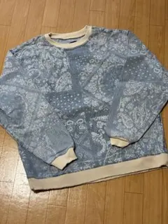 ZARA ペイズリー柄トレーナー