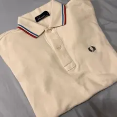FRED PERRY アイボリー ポロシャツ Sサイズ